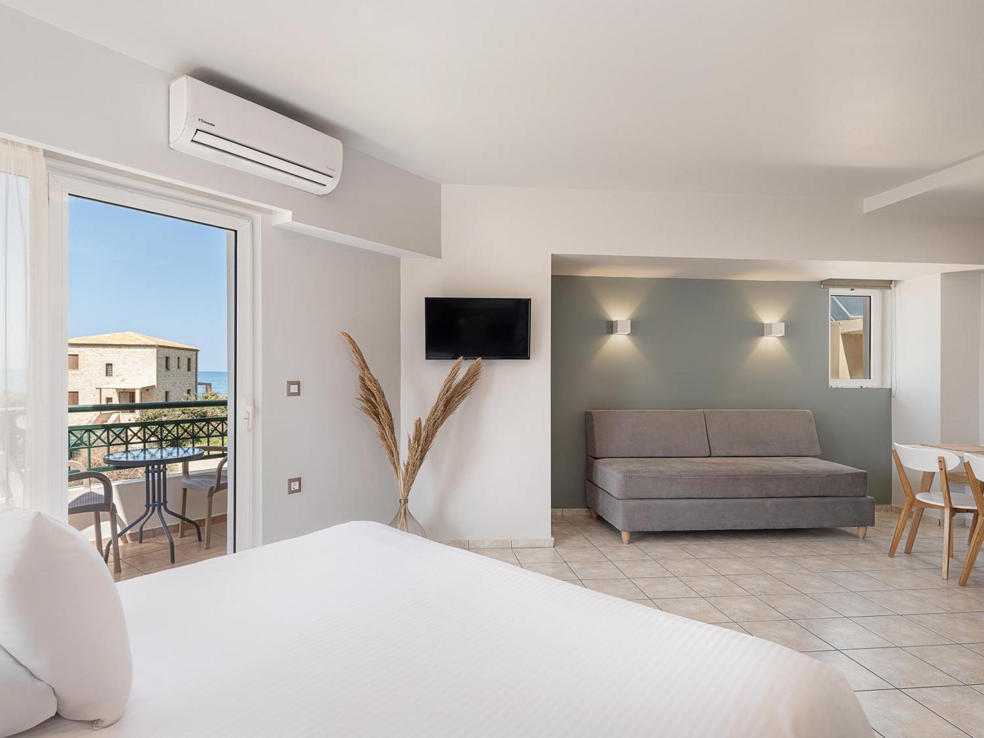Alexia Beach Hotel Agia Marina Exteriér fotografie